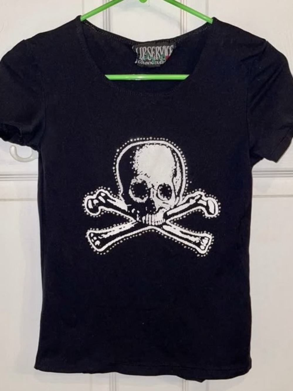 ISO LIP SERVICE SKULL TOP